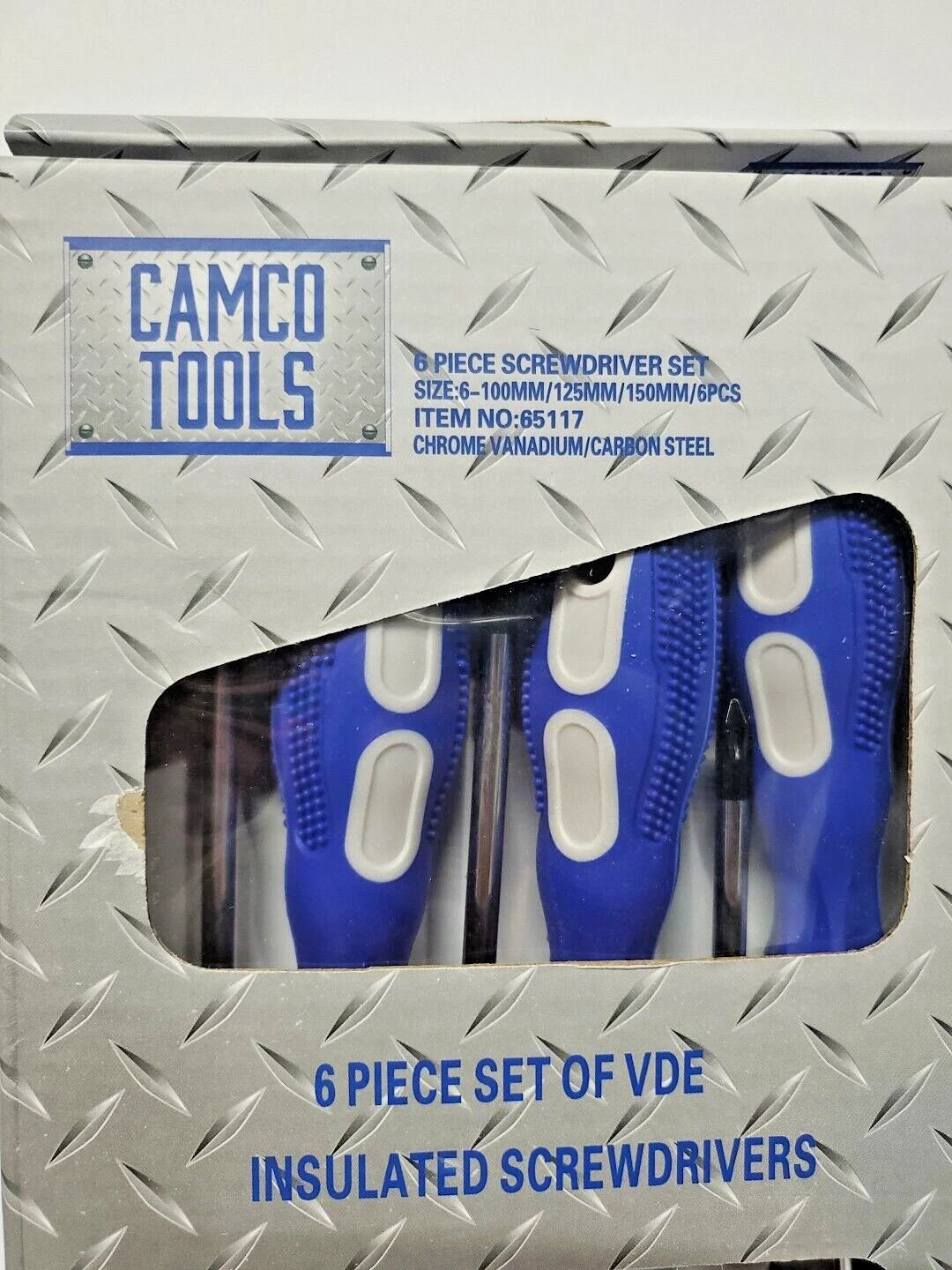Camco Tools 6 Piece Insulated Screwdriver Set - NEW