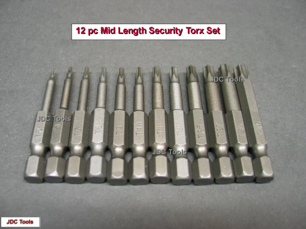 CRAFTSMAN 2 pc Adapter Set with a 12 pc Torx Security Bit Set