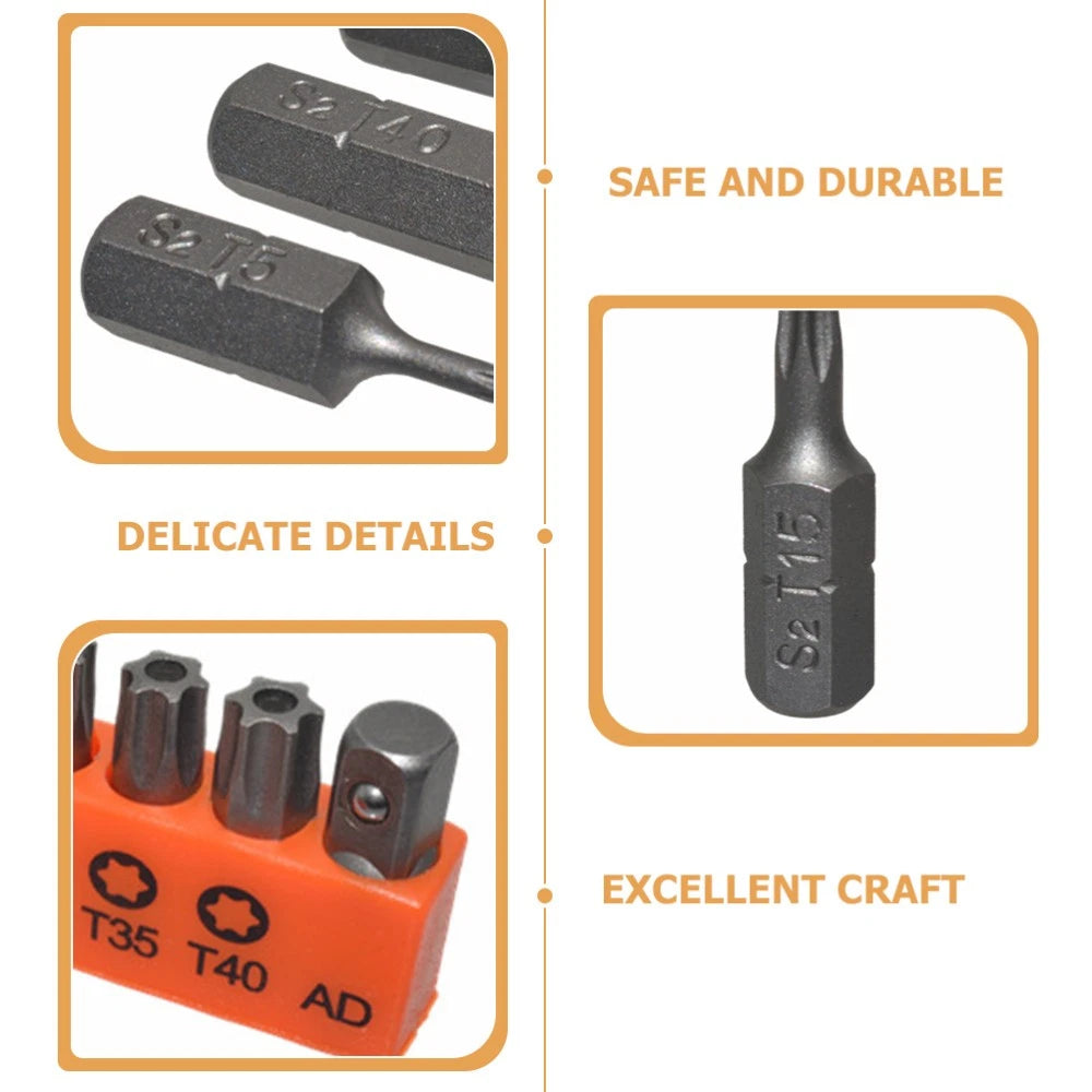 Bit Set Stainless Steel Drill Bits Professional Screwdrivers