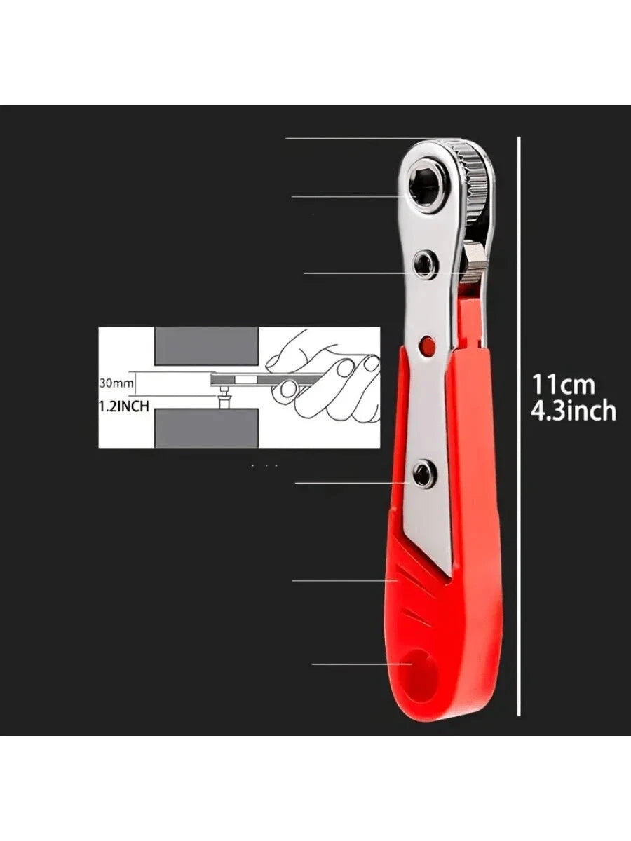 20pcs/set Right Angled Offset ratchet Screwdriver set NEW Philips pozi Torx UK