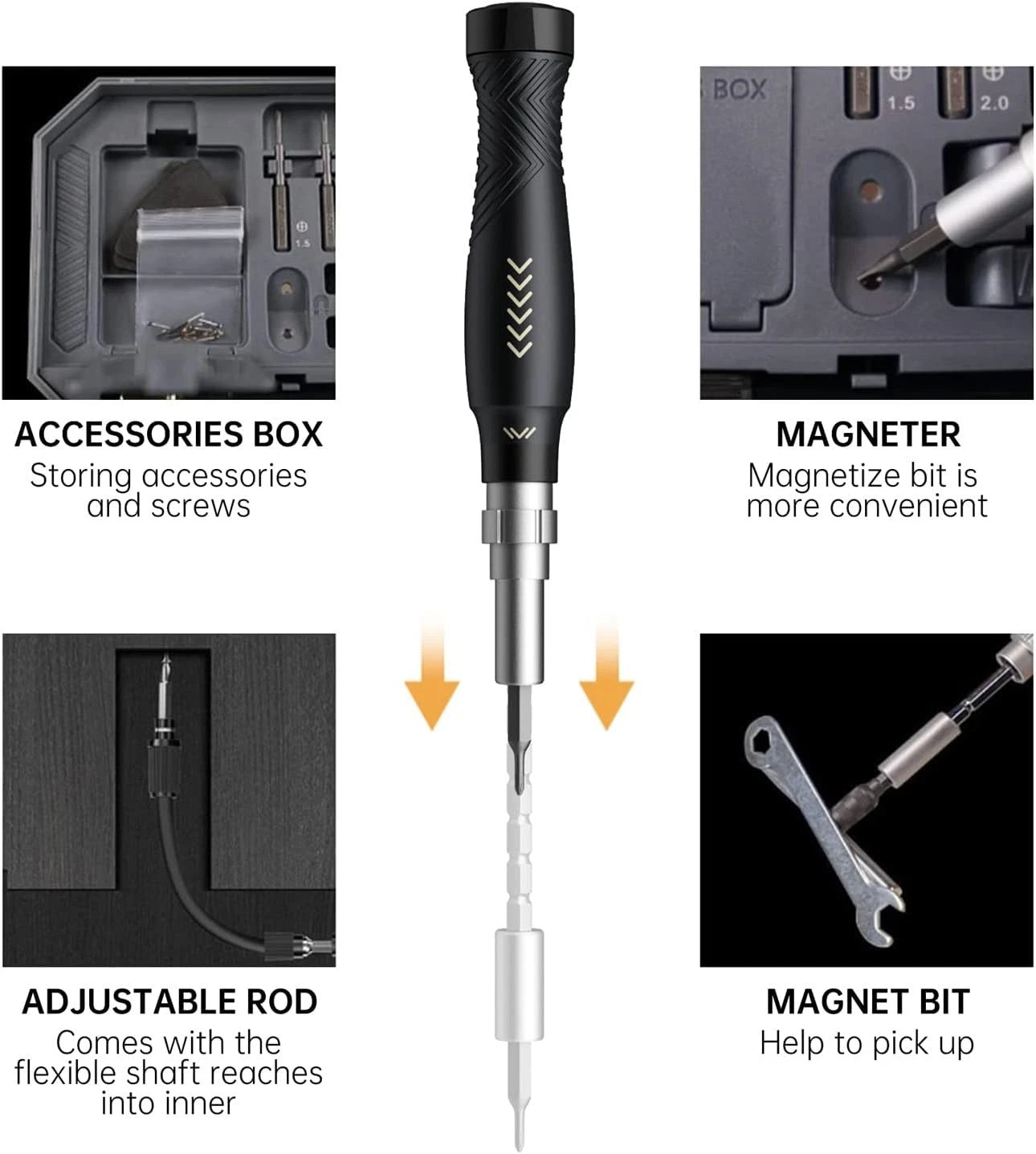 Ultimate 164-in-1 Precision Screwdriver Set: Luxury Laptop & Electronics Repa...