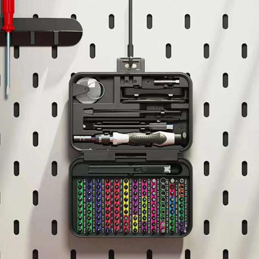 Precision Screwdriver Set with 108 Bits, 132 in 1 Small Screw Driver suits