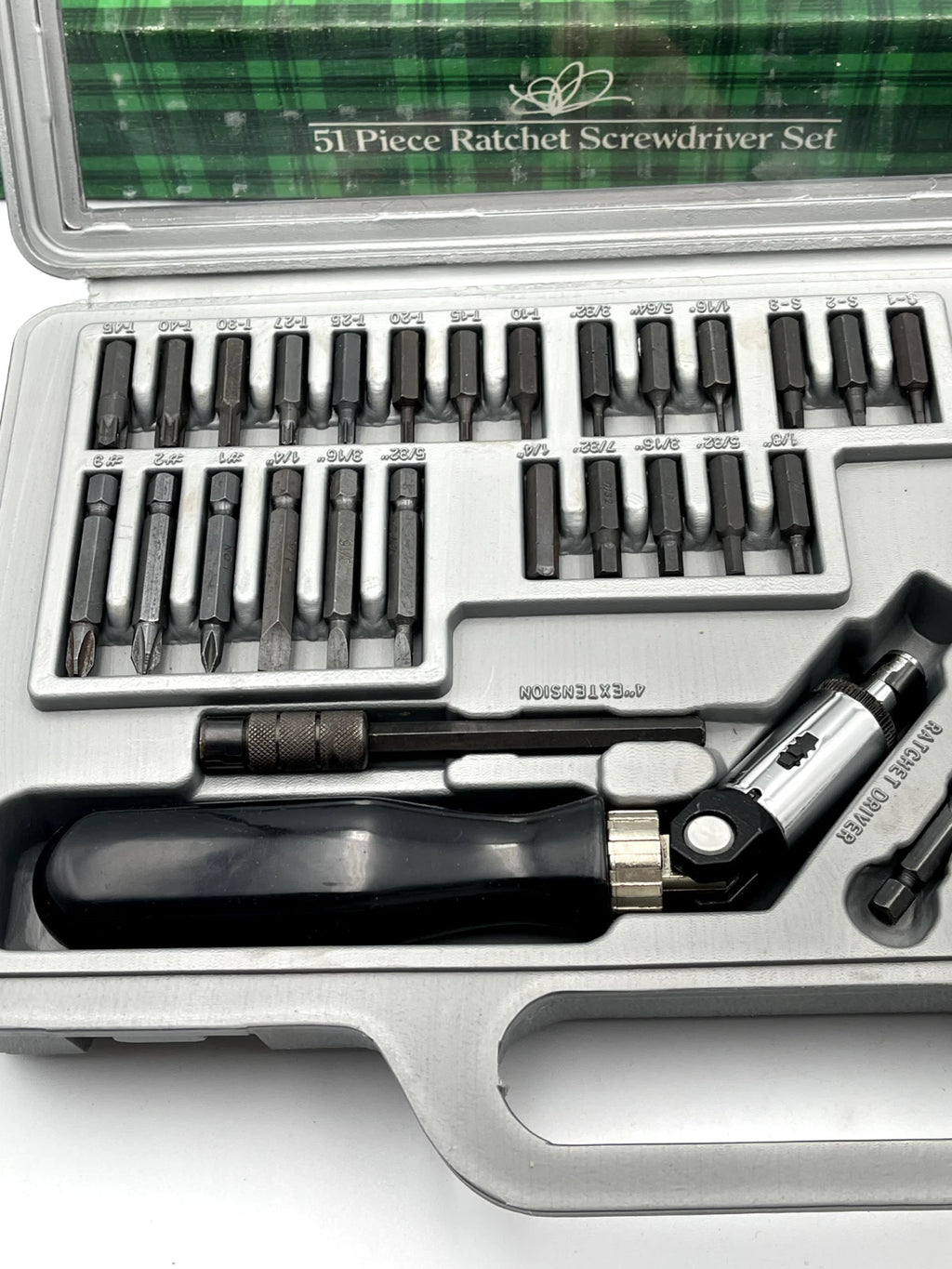51 Piece Rachet Screwdriver Set 855004 w/ Holiday Packaging