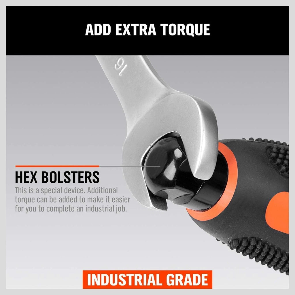 6-Pieces Magnetic Screwdriver Set for Fastening, Chiselling Loosening Screw