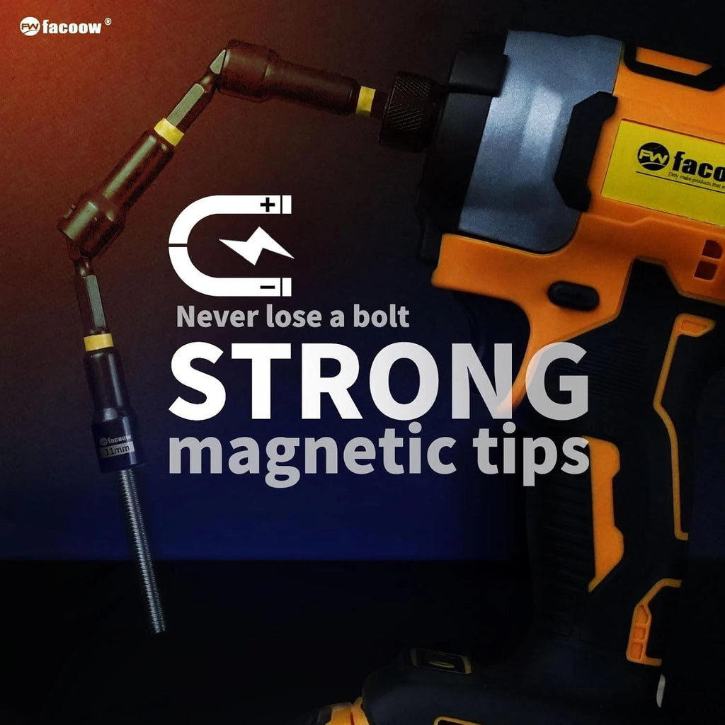 55PCS Impact Nut Driver Set, Magenetic Nut Driver Set for Impact Drills and Prem