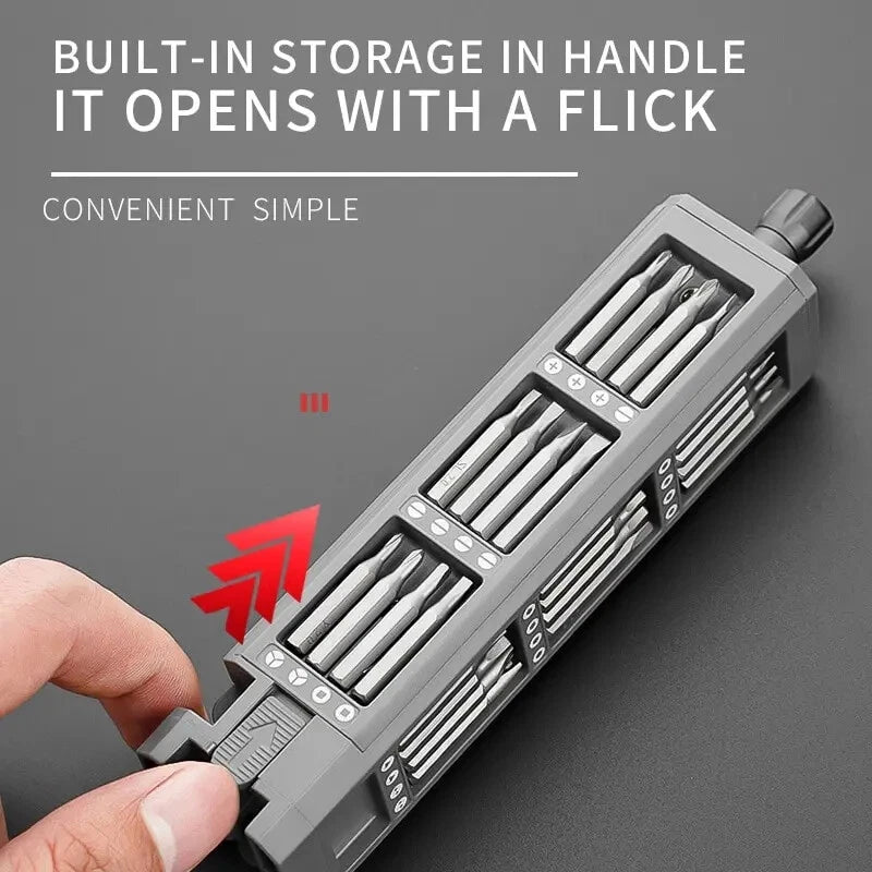 Screwdriver Kit 8/30/40/44 Precision Magnetic Bits Dismountable Screw Driver Set