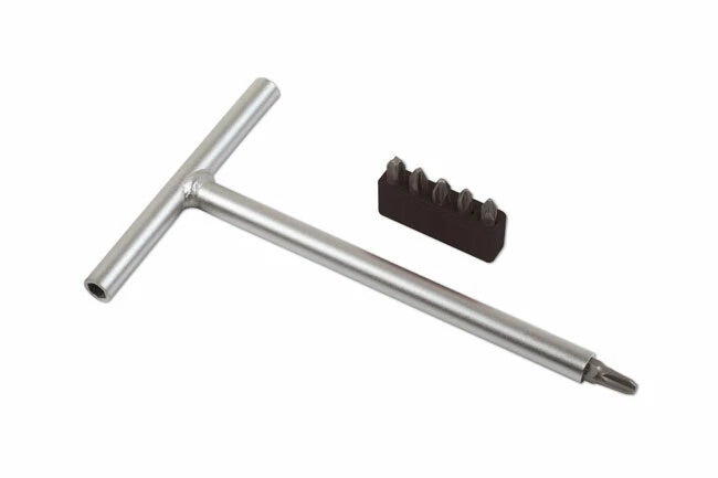 Laser 7520 T Handle JIS Screwdriver For Use With Motorbikes & Electronics