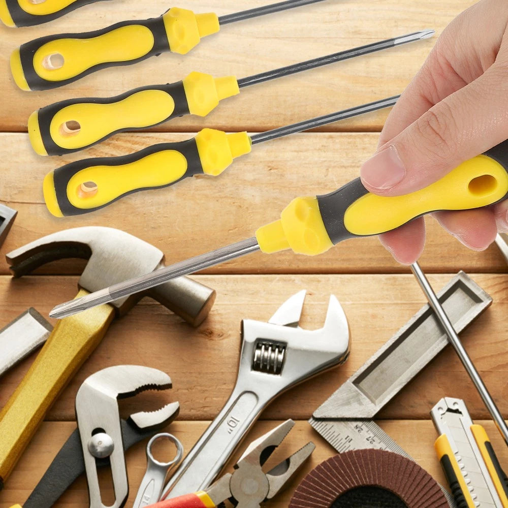 1 Set Screw Driver Assorted Flat Head Cross Precision Screwdriver Accessory