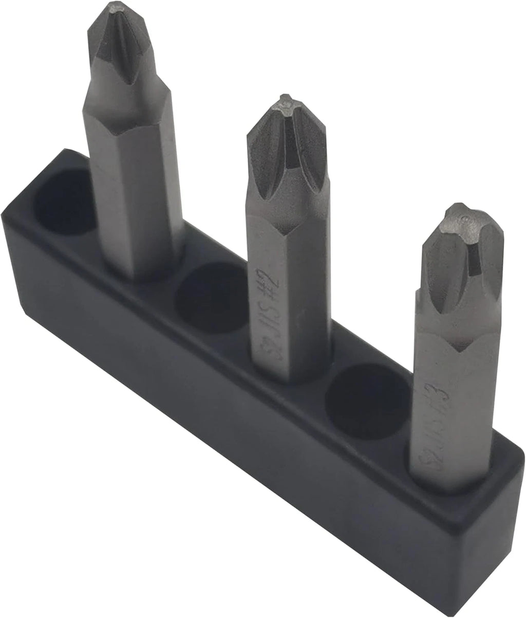 6Pcs 50Mm JIS Screwdriver Bit Set with Magnetic Tip,1/4 Hex Shank, S2 Alloy Stee