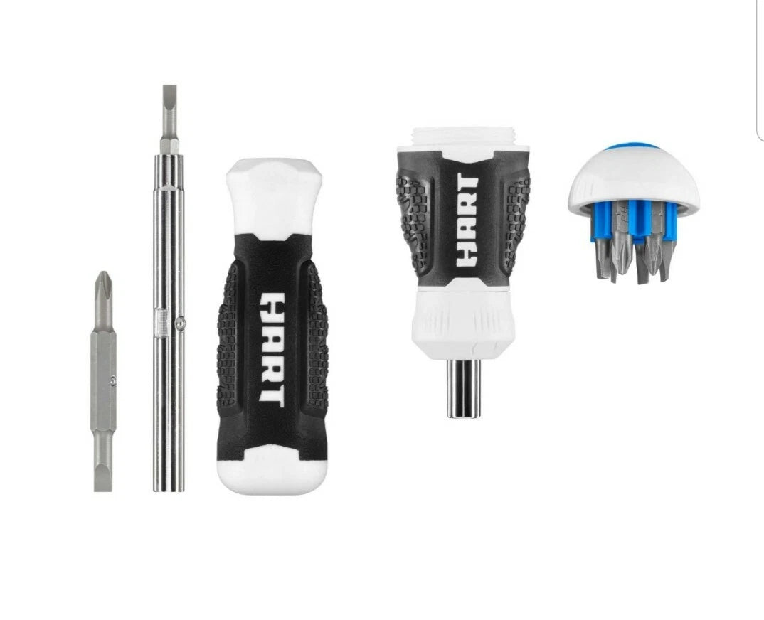 HART 6-in-1 Screwdriver and Precision Set