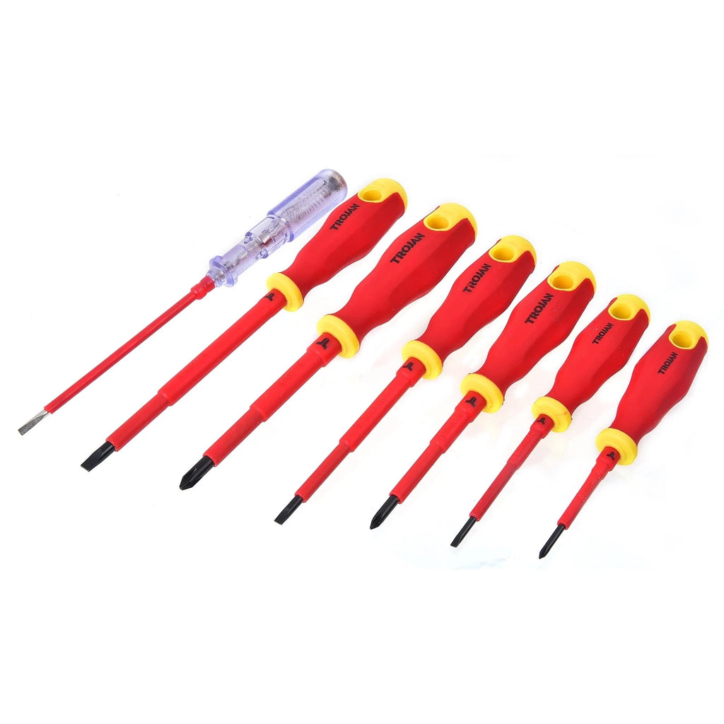 Trojan 7 Piece VDE Screwdriver Set