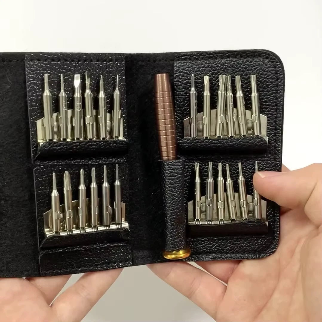 25 in 1 Mini Precision Screwdriver Kit Portable Tool Set for Electronics Repair