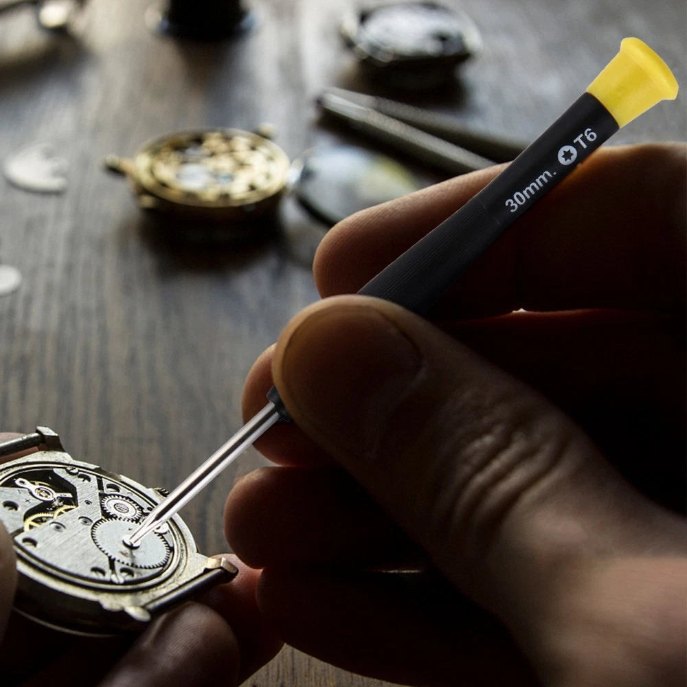 16 Pcs Screwdriver Set Household Durable Screwdrivers Watch Repair Tools