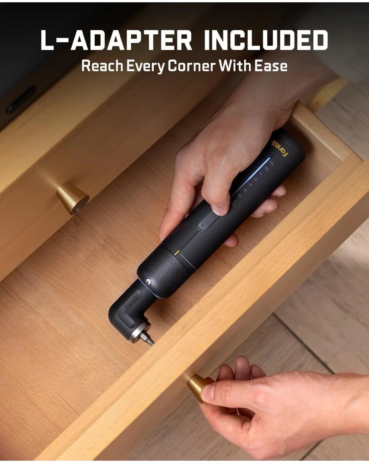 Fanttik S2 Pro 3.7V Electric Screwdriver, Cordless Screwdriver Set, 7 Torque New