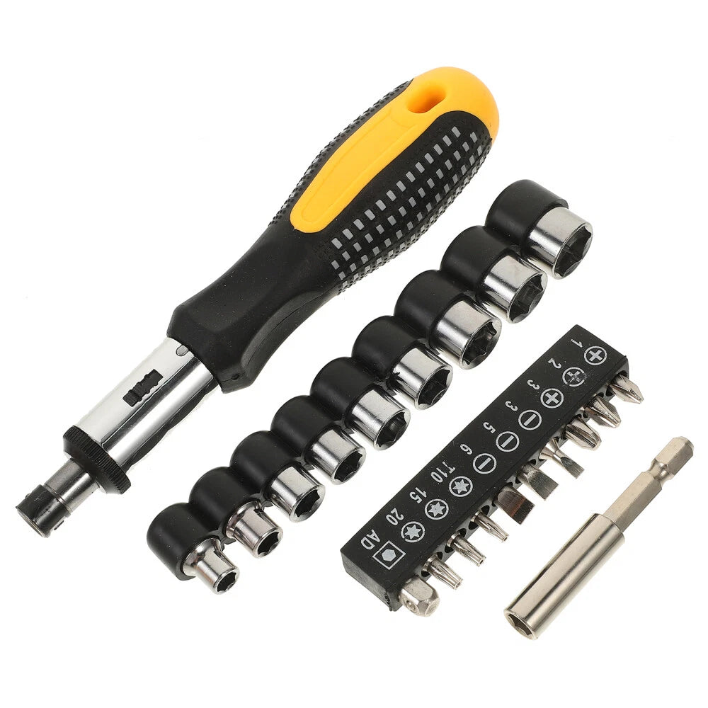 Repair Tool Group Socket Nut Driver Set Magnetic Ratchet Screwdriver