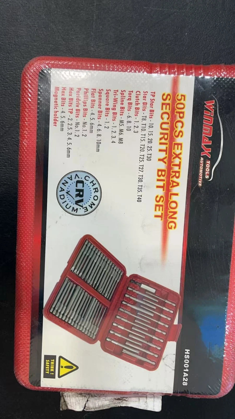 50pcs Long Reach Torx Star Hex Security Bit Set Tamper Proof Screwdriver Bit