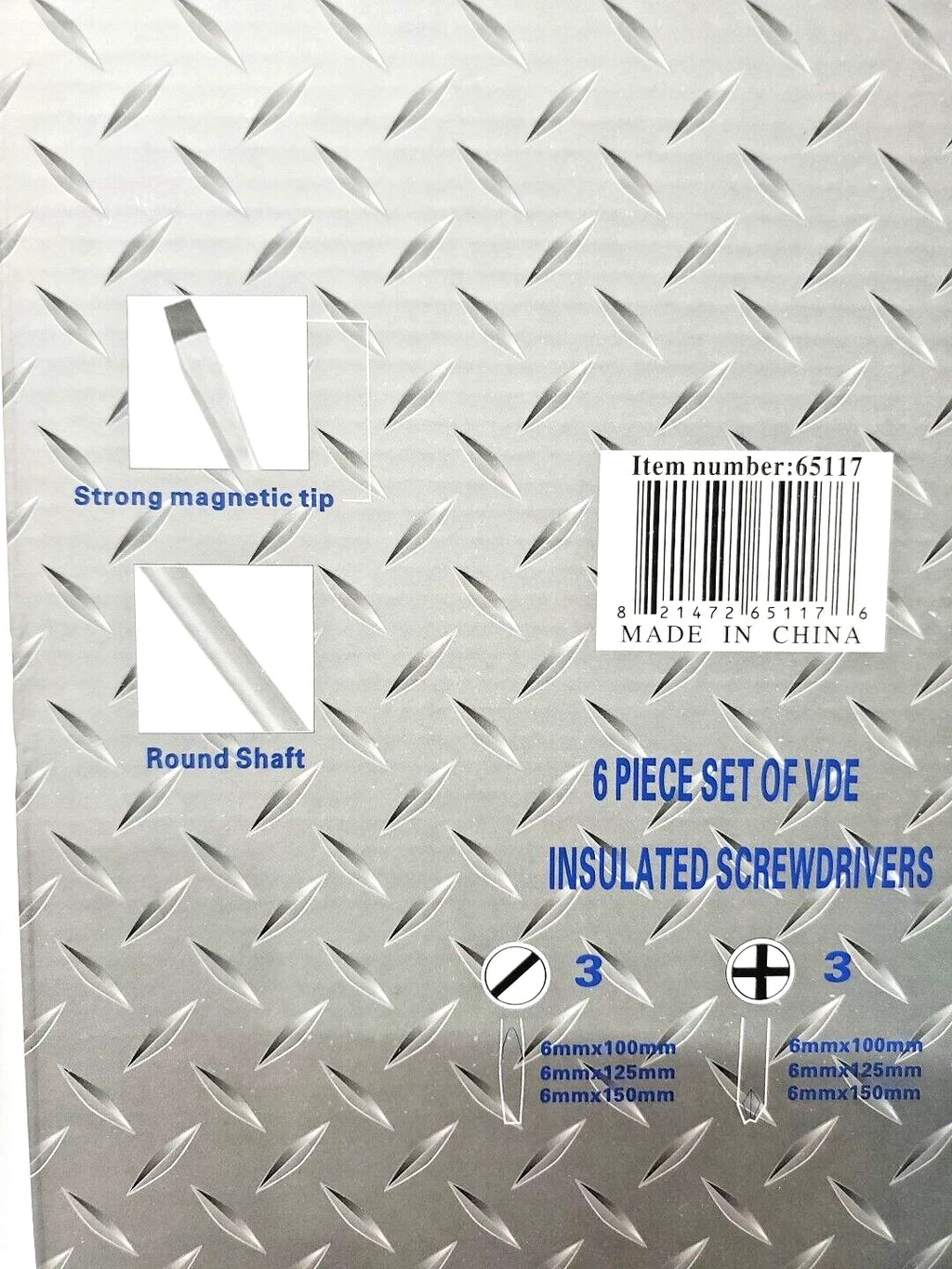 Camco Tools 6 Piece Insulated Screwdriver Set - NEW