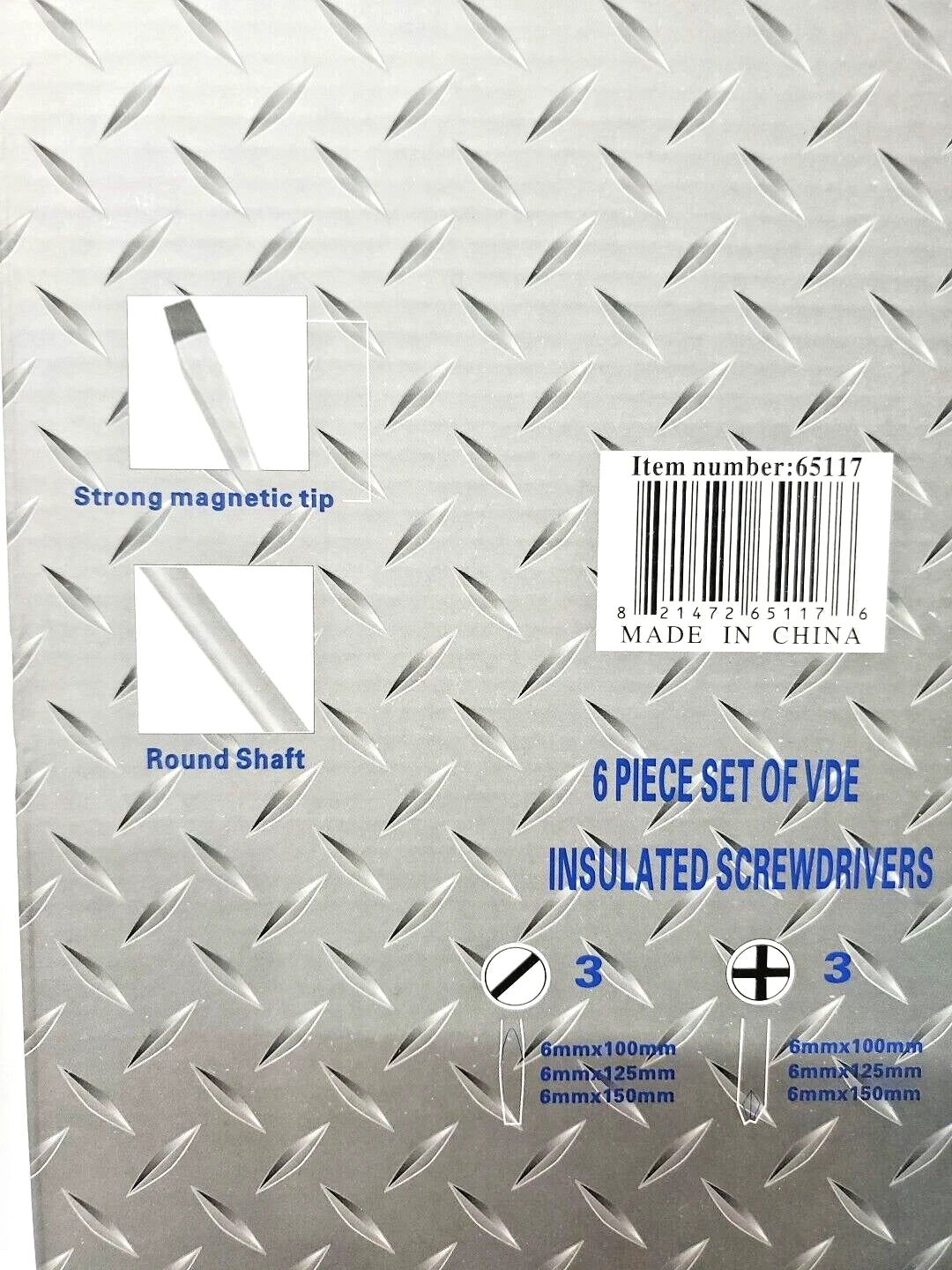 Camco Tools 6 Piece Insulated Screwdriver Set - NEW