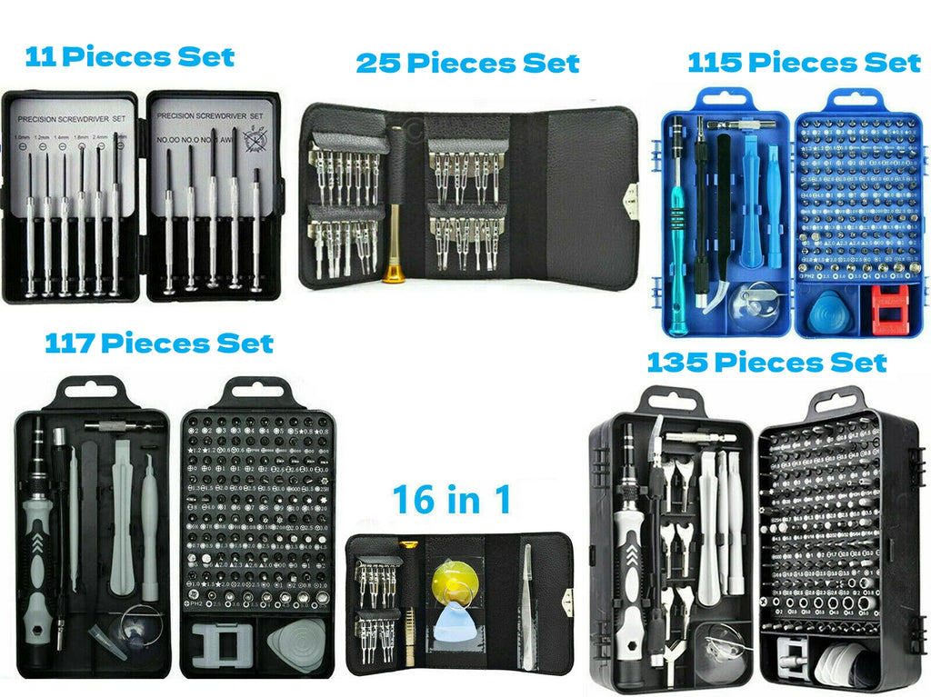 New Best Precision Screwdriver Set Bits For Mobile Phone Watches Tool Gift Xmas