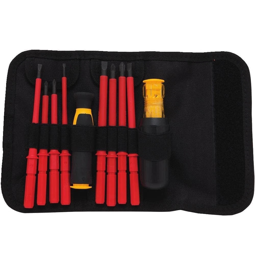 Vinyl Grip Insulated Screwdriver Set (10-Piece)