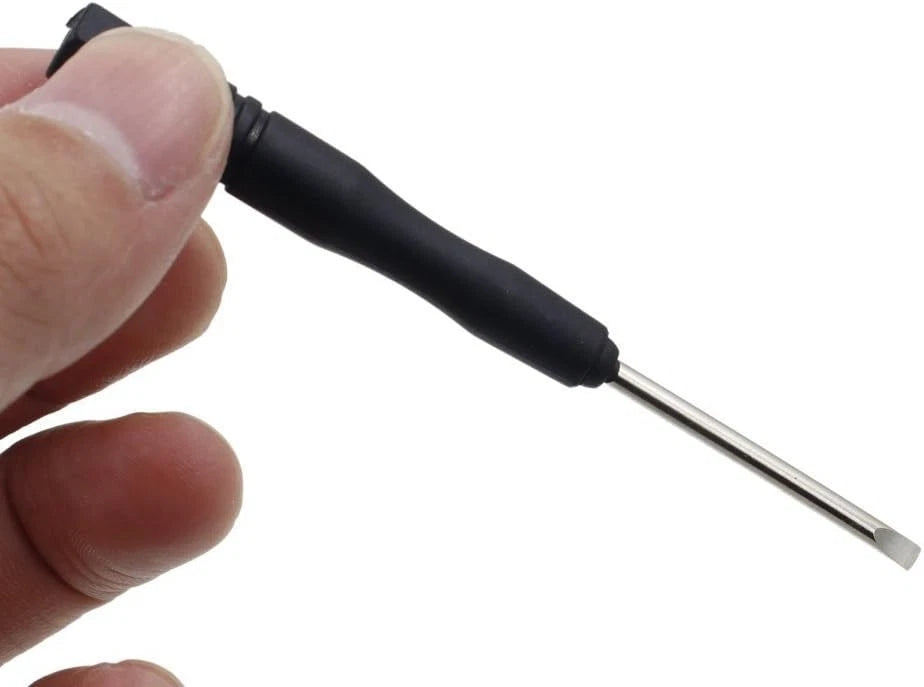 Set of 50 Slotted 2.0mm Flat Head Mini Screwdrivers Set Color: 50 Pcs