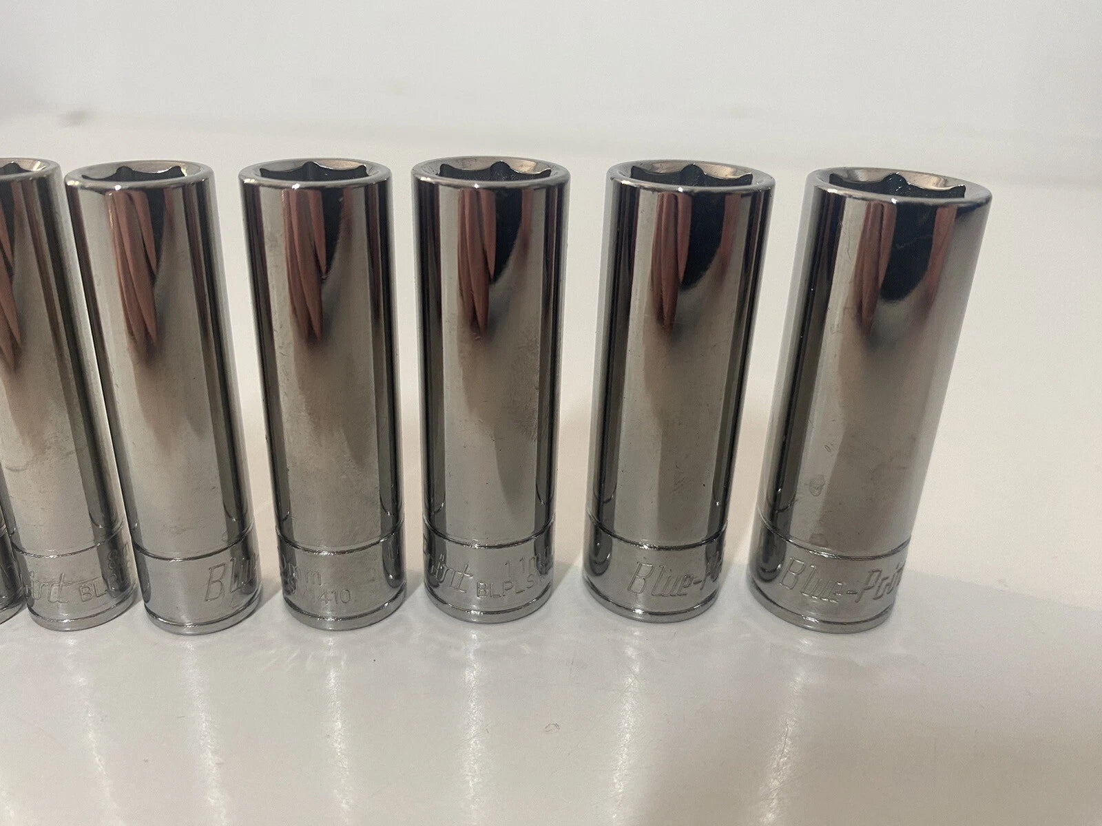 Blue Point 1/4" Deep Socket Set 4mm-13mm 10pc Set - As sold by Snap On