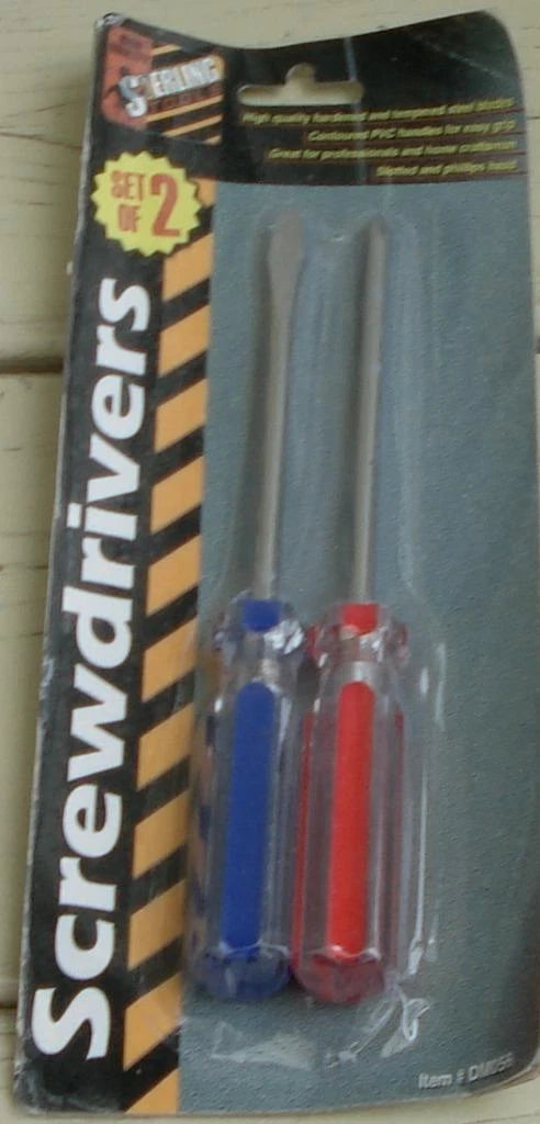 Sterling Tools 2 Piece Screwdriver Set - BRAND NEW IN PACKAGE - HIGH QUALITY