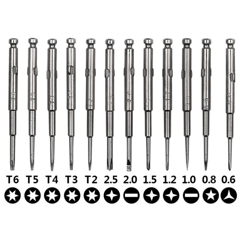 Screwdriver Set Screwdrivers Precision Repair Pocket Repairing Tool 13