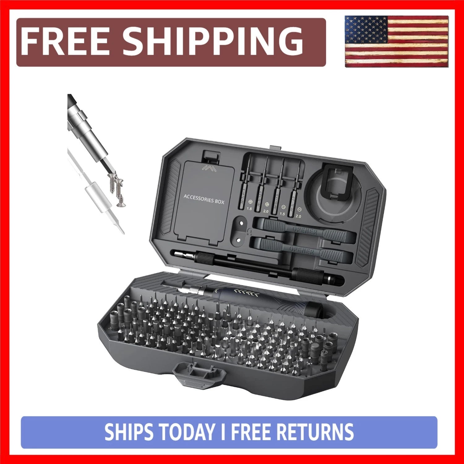 Ultimate 164-in-1 Precision Screwdriver Set: Luxury Laptop & Electronics Repa...