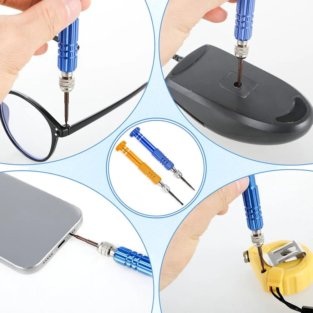 5-in-1 Precision Eyeglass Repair Screwdriver Kit Magnetic Watch Screwdriver4989