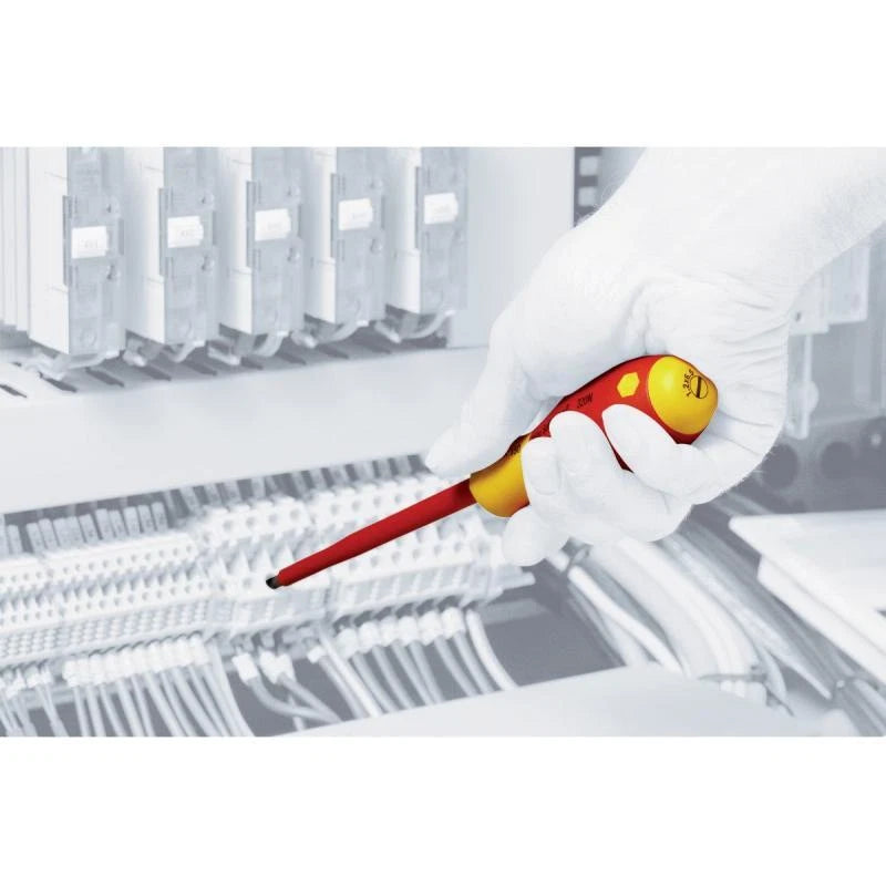 Wiha Tools 32366 Insulated Hex Metric Screwdriver Set, 6 Pc.