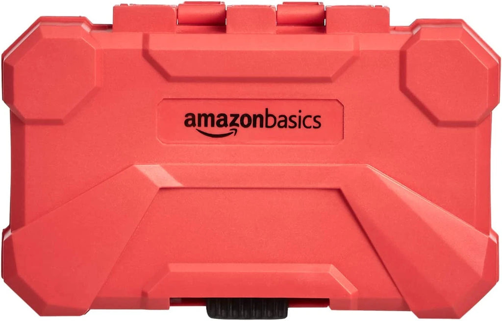 Amazon Basics 42-Piece Impact Screwdriver Bit Set Phillips, Slotted and Torx, On