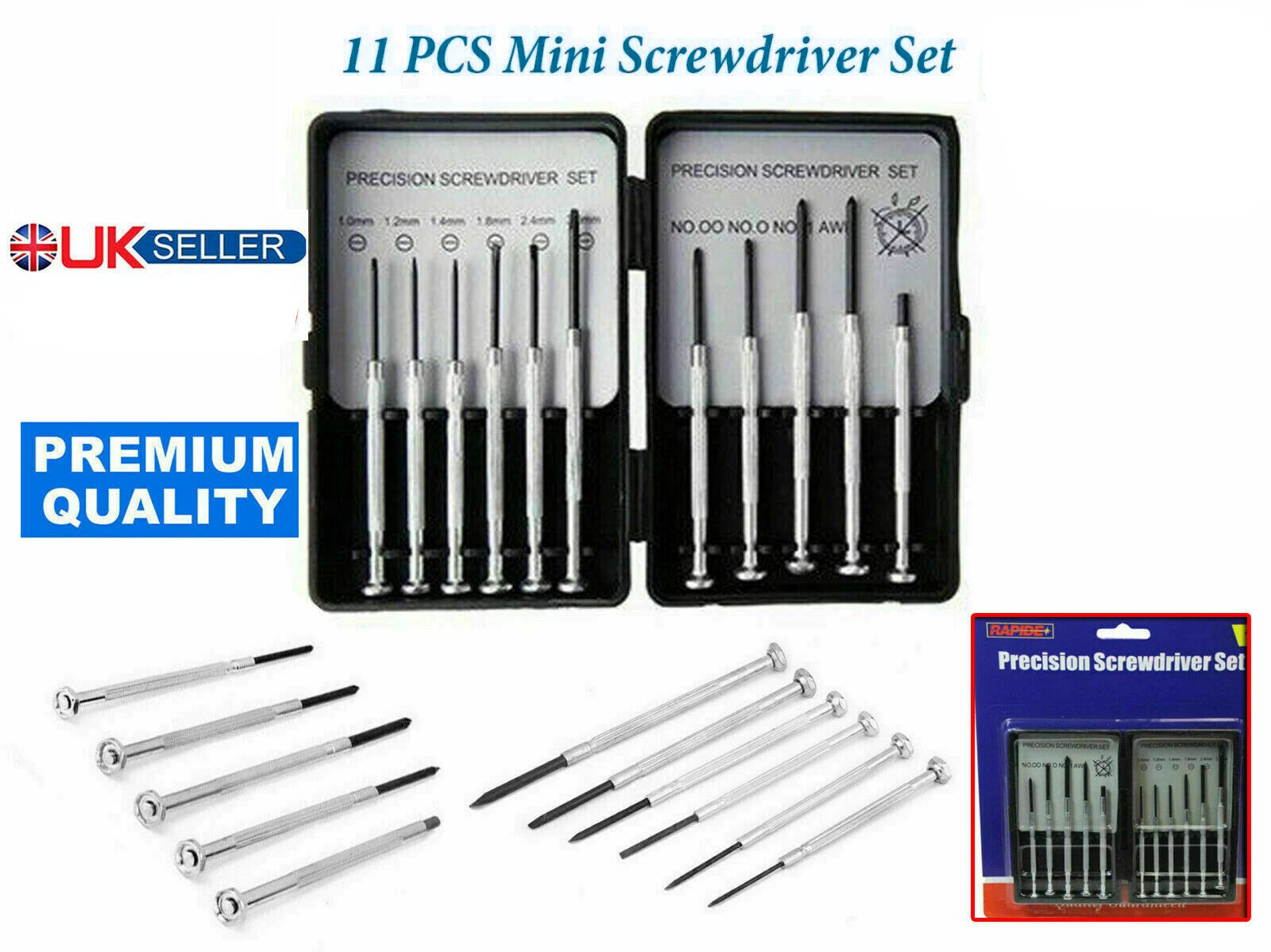 New Best Precision Screwdriver Set Bits For Mobile Phone Watches Tool Gift Xmas