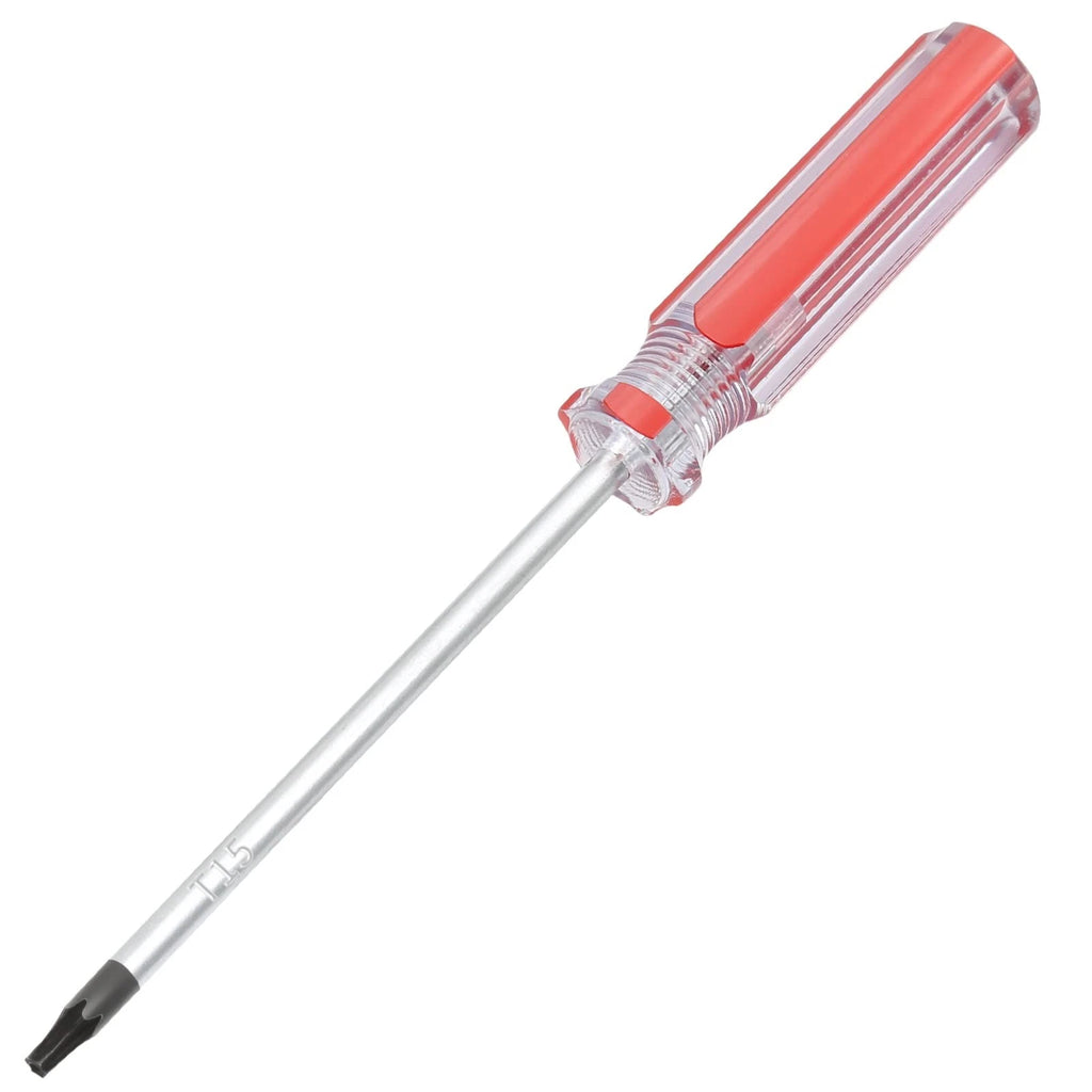 8PCS Magnetic Torx Screwdrivers Set Security Screwdriver T8 T9 T15 T15 Torx(Red)