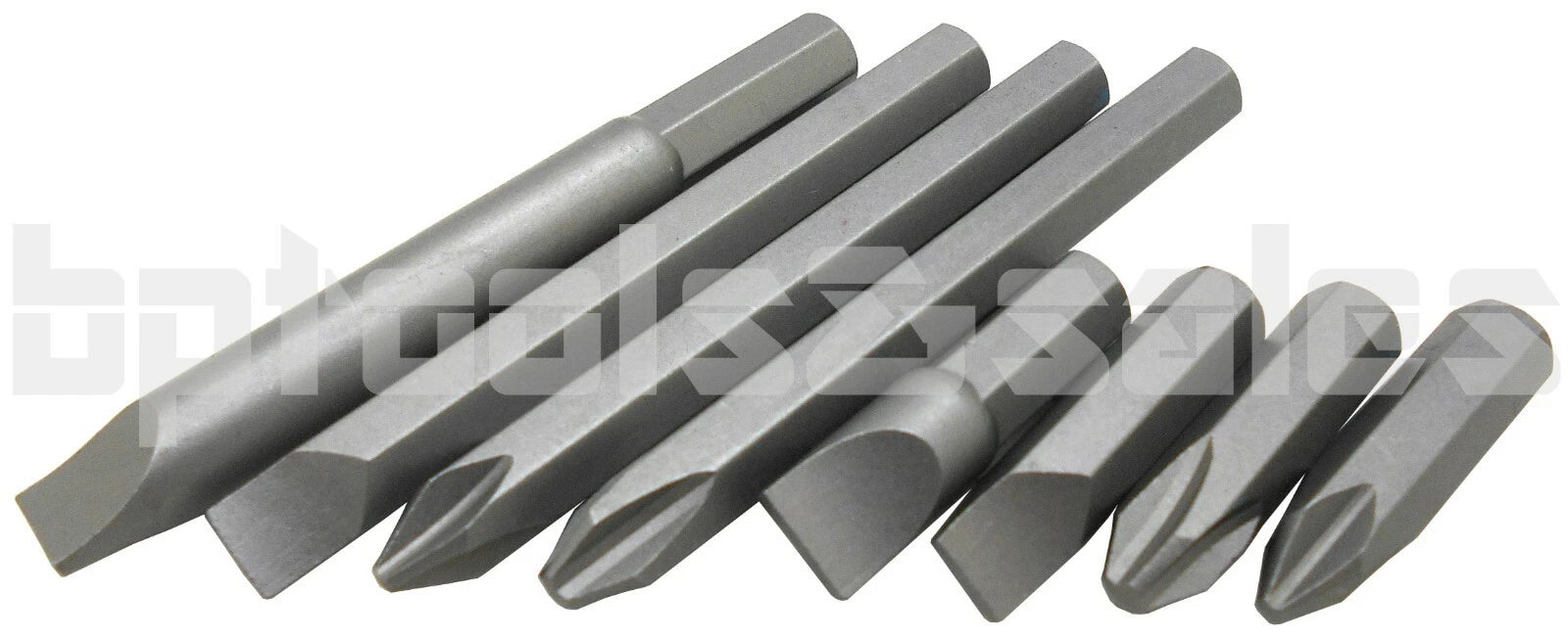 8pc Impact Driver Bit Set Screwdriver Kit Fits 3/8" & 1/2" Impact Drivers CR-V