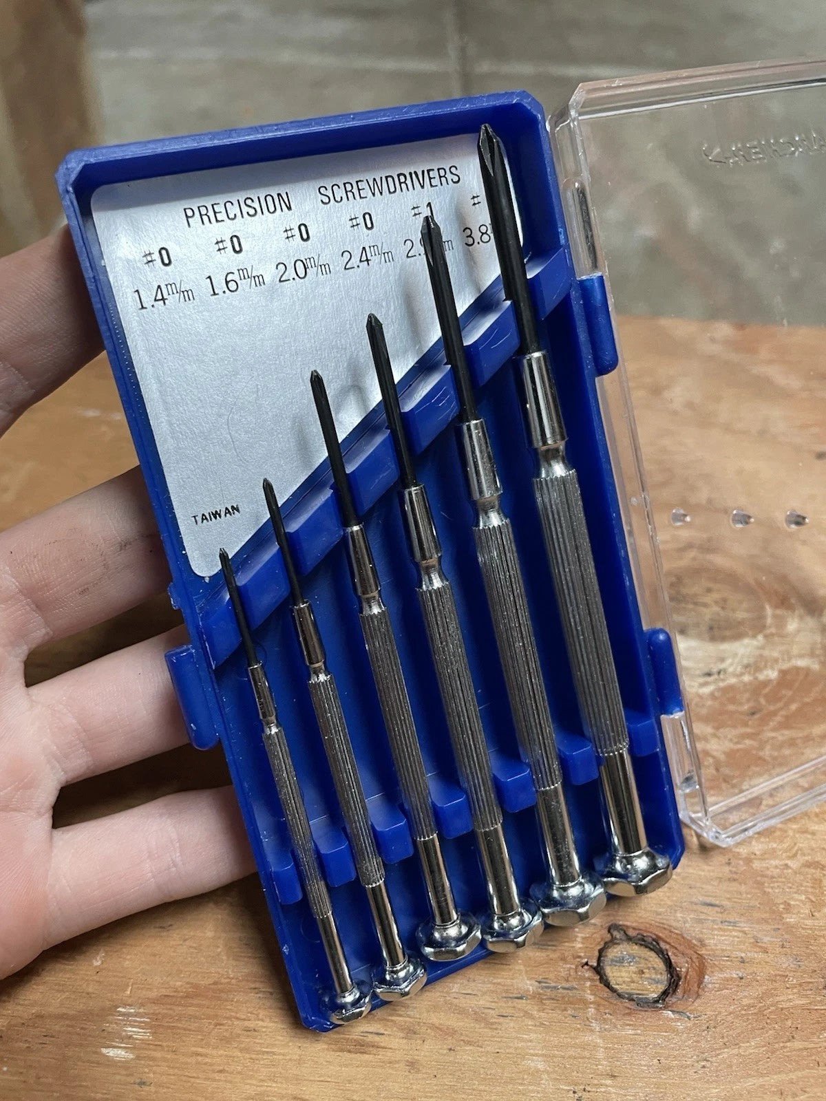 Vintage Archer Precision Screwdriver Set Lot Of 2, Flathead, Phillips With Cases