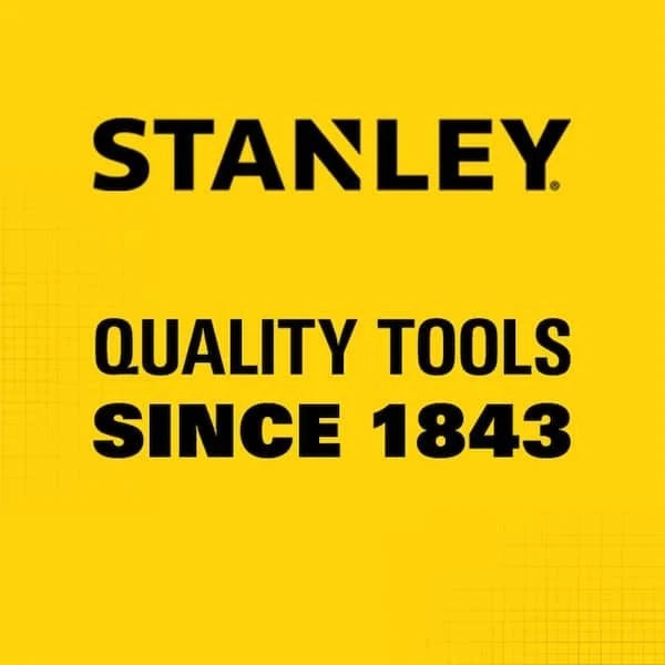 Stanley Screwdriver Set Alloy Steel Cross-Ground Tips Rubber Grip Handle 6-Piece