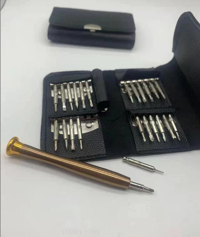 25 in 1 Screwdriver Magnetic Set Torx Screwdriver Repair Tool for Camera Watch