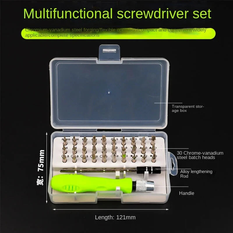 Screwdriver Set Universal Mobile Phone 32 in 1 Multifunctional Disassembly Tool