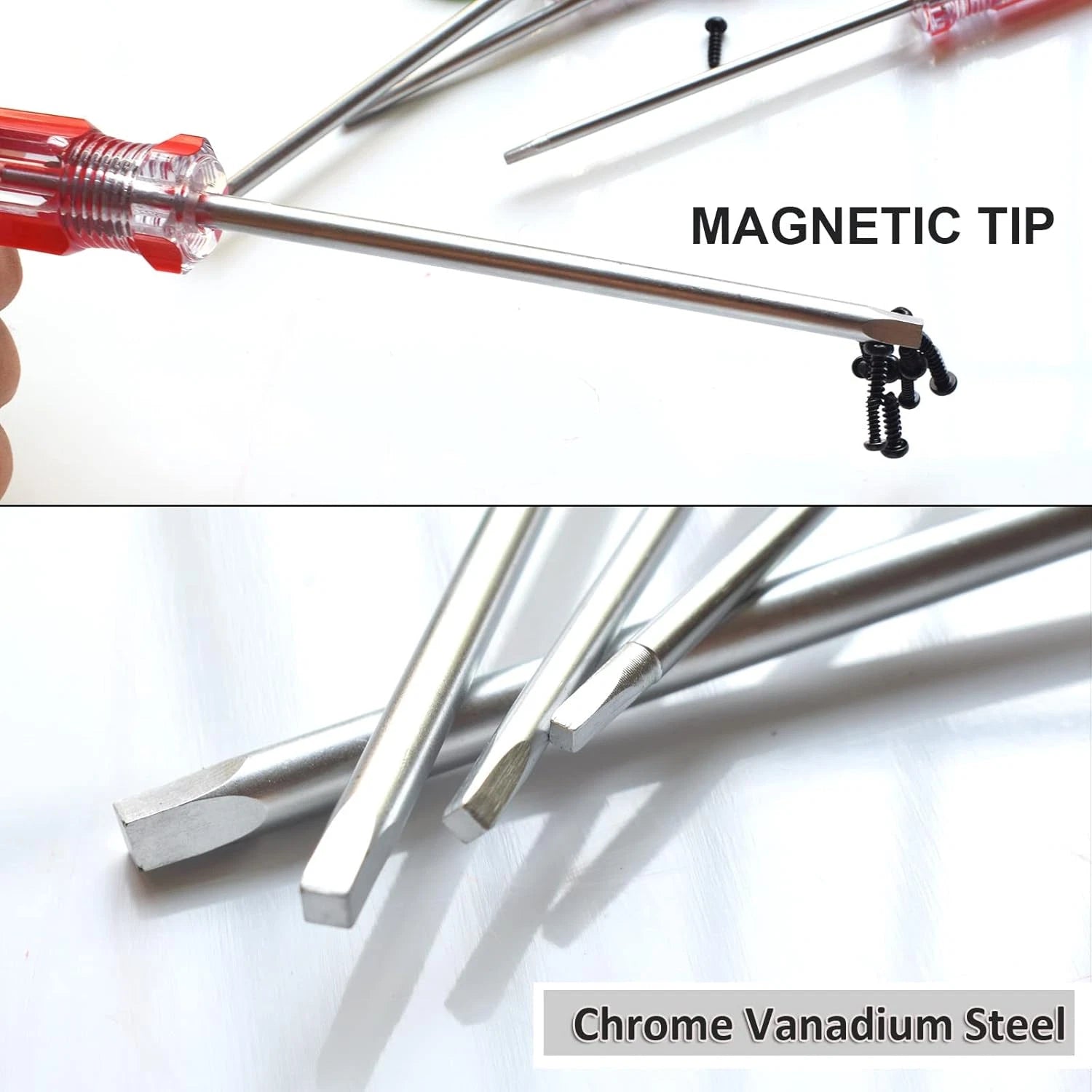 Square Head Screwdriver Set 4 Sizes, SKZIRI 4PCS Square Screwdriver Tool Kits Ma