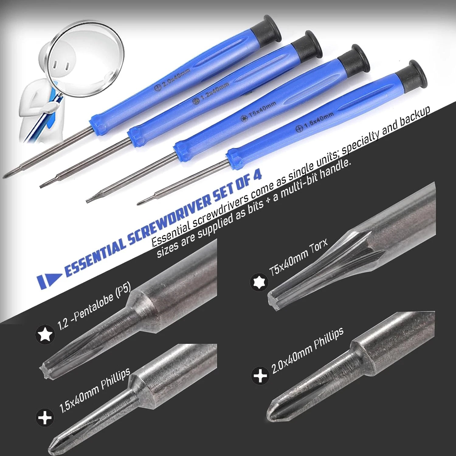 Repair Tool Kit for Apple Macbook,Mingfix Macbook Pro/Air Screwdriver Set with P