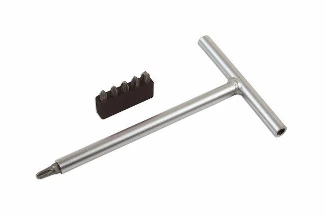 Laser 7520 T Handle JIS Screwdriver For Use With Motorbikes & Electronics