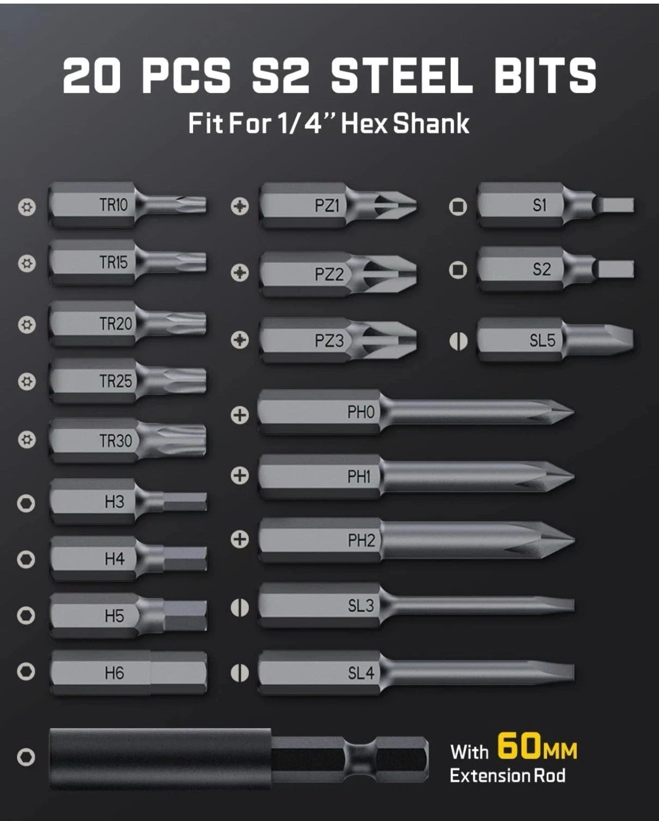 Fanttik S2 Pro 3.7V Electric Screwdriver, Cordless Screwdriver Set, 7 Torque New