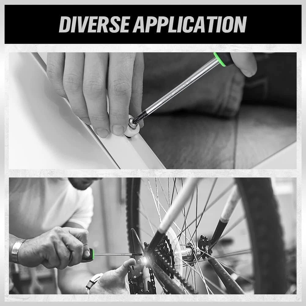 Juego De Destornilladores Torx Magnéticos De 13 Piezas, Estrella De Destornil US