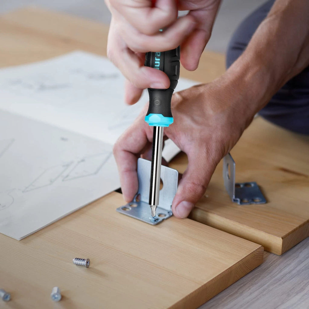 DURATECH Screwdriver Set, Replacement Screwdriver, Set of 60, Magne... Brand New