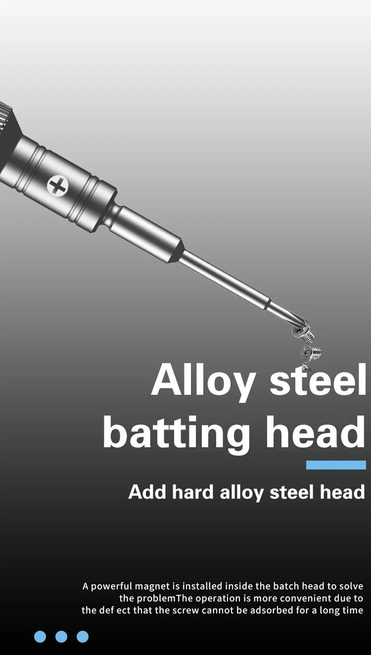 Precision Trigonal Screwdriver Set Tail Insert Cross Pentagon Mobile Phone