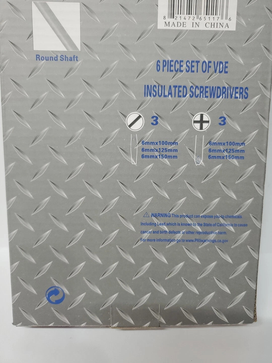 Camco Tools 6 Piece Insulated Screwdriver Set - NEW