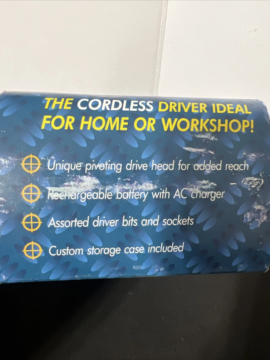 Rechargeable Screwdriver Set 41 Pieces 3.6V Pivoting Head. With Case. New Sealed