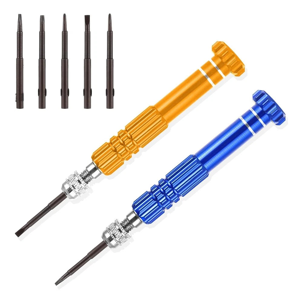 5-in-1 Precision Eyeglass Repair Screwdriver Kit Magnetic Watch Screwdriver4989
