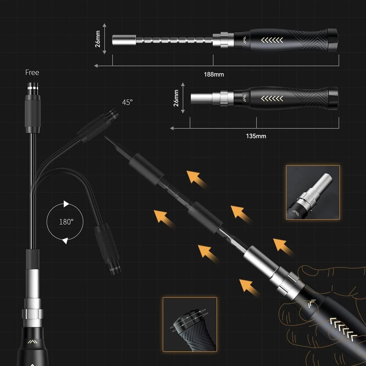 Ultimate 164-in-1 Precision Screwdriver Set: Luxury Laptop & Electronics Repa...